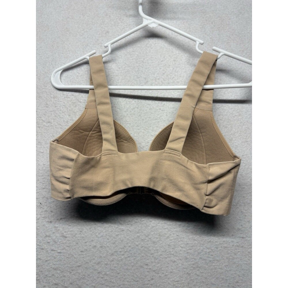 SPANX Bra-llelujah! Underwired T-Shirt Bra Beige 36C Front Clasp - Picture 2 of 3